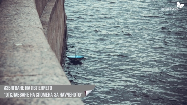 Избягване на явлението Отслабване на спомена за наученото